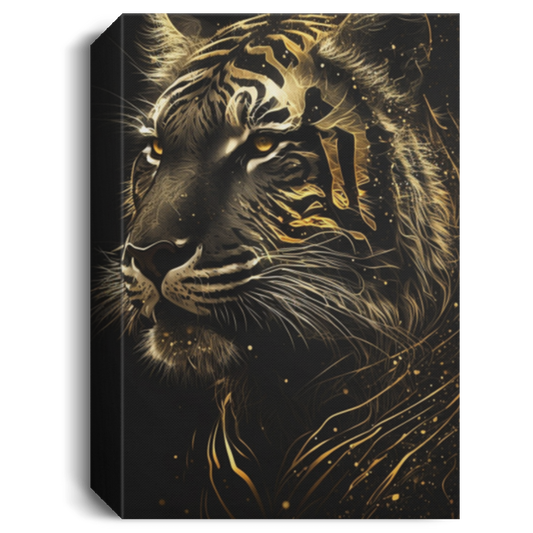Gold Tiger Canvas