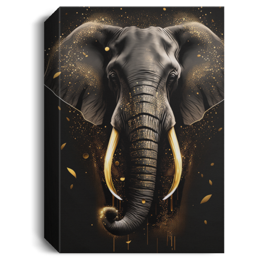 Gold Elephant Canvas
