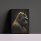 Gold Gorilla Canvas